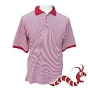 NEW Woodworm Golf Clothes STRIPE Red/White 2XL