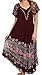 Sakkas Sara Batik CaftanTank Dress/Cover Up