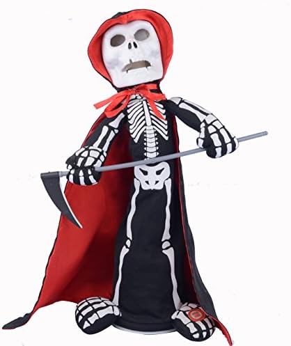 Grim Peaper Ghost Light-perceptive Voiced Toy with Reaping Hook