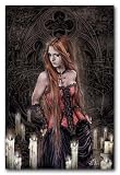 RED BASQUE - VICTORIA FRANCES POSTER