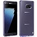 Note 7 Case, LK Ultra [Slim Thin] Scratch Resistant TPU Gel Rubber Soft Skin Silicone Protective Case Cover for Samsung Galaxy Note 7 (Purple)