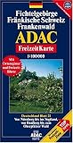 ADAC FreizeitKarte, Bl.21, Fichtelgebirge, Fr�nkische Schweiz, Frankenwald: Von N�rnberg bis ins Vogtland, von Bamberg bis zum Oberpf�lzer Wald. Die ... Mit Freizeitf�hrer und Ortsregister - ADAC Kartografie