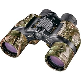 Nikon 8x40 Action VII Wide-Angle Porro Prism Binocular with 8.2� Angle of View - Camouflage