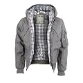 NYC Specials Plaid Hooded Winter Jacke, Karo Muster