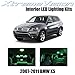 XtremeVision BMW X5 2007-2011 (14 Pieces) Green Premium Interior LED Kit Package + Installation Tool Tool