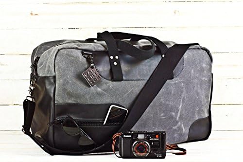 Weekend Waxed Canvas Duffel Bag