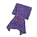 Mermaid Blanket for Kids, SEANUT Mermaid Sleeping Bag Blanket Cable Knitted (Deep purple)