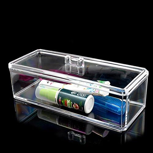 GUOGUOGO Transparent Sub Stamped Rectangle Jewelry Liner Mascara Set Display Boxes Storage Display Lip Glosses