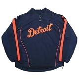 Detroit Tigers Authentic Cool Base Convertible Road Gamer Jacket