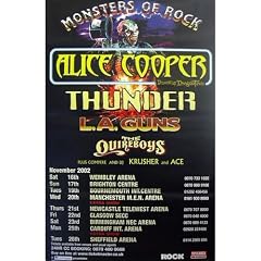 Monsters of Rock - Riesenposter Alice Cooper