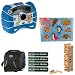 Fisher Price Kid-Tough Digital Camera - Blue with Accessory Bundle and Free Toy for Boys