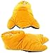 Wishpets Yellow Duck Feet Plush Animal Slippers