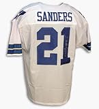 Deion Sanders Autographed Dallas Cowboys Throwback White Jersey