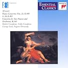 Concerto Pour Piano N�23, n�24, concerto pour 2 pianos k 365