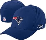New England Patriots -Navy- Coach's Sideline Flex Fit Structured Hat
