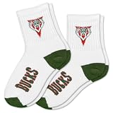 NBA Milwaukee Bucks Kids Socks, 2-Pack, Youth