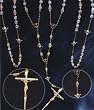 Wedding Lasso Rosary - 8MM Beads - 44" Chain - Deluxe Box