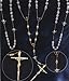 Wedding Lasso Rosary - 8MM Beads - 44" Chain - Deluxe Box