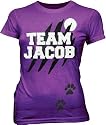 Team Jacob Wolf Purple Juniors/Ladies T-shirt Tee