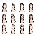 MeiruiHair Hair Braids Chuncky Braided Headband Hair Accessories Nine Colors