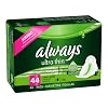 Always   Ultra Long/Super with Wings,  Thin Pads 44 Count(Pack of 2)