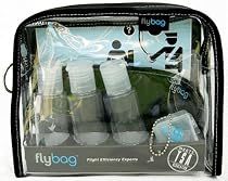 Flybags - TSA Compliant Toiletry Bag with Gray Dagger Insert and Leather Trim
From Flybags
