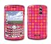 Pink Polka Dots Design Decal Protective Skin Sticker for Blackberry Curve