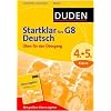 Duden - Startklar f�rs G8 - Deutsch: �ben f�r den �bergang