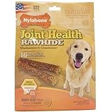 Nylabone USA Rawhide Joint Health Glucosamine, 16-Count Pouch