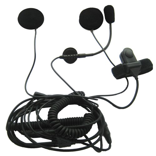 Midland Radio Open Face Helmet Headset Kit With Boom Microphone