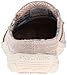 Skechers Women's Reggae Fest Rebel Vibes Mule,Dark Natural Linen,6.5 M US