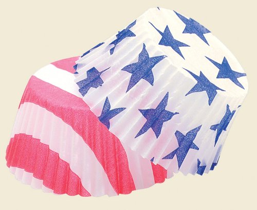 Fox Run 6982 Stars & Stripes Bake Cups