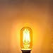 HERO-LED T14-DSGT-4W-WW22 Dimmable Gold Tint T14 E26/E27 4W Radio Style LED Vintage Antique Filament Bulb, 40W Equivalent, Ultra Warm White 2200K (Amber Glow), 4-Pack