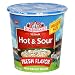 Dr. McDougall's Right Foods Vegan Hot & Sour Noodle Soup, 1.9-Ounce Cups (Pack of 12)