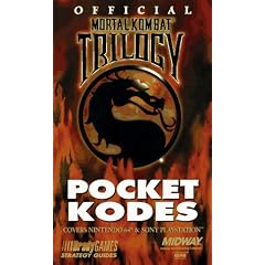 Official Mortal Kombat Trilogy Pocket Kodes (Official Strategy Guides)