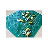 ビニル絶縁付丸形端子＜黄・小　内円φ5mm　外9mm・10個＞＜con-474＞