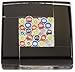 Murano Glass Paperweight, Embedded Circular Millefiori, Black, Gift Boxed