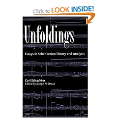 Unfoldings: Essays in Schenkerian Theory and Analysis
