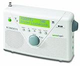 from Roberts Roberts Unologic DAB/FM RDS Digital Radio with Built-in Battery Charger - White Model UNOLOGIC-W