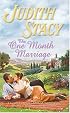 The One Month Marriage (Harlequin Historical Series)