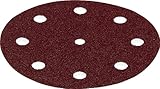 Festool 499095 P80 Grit Rubin 2 Abrasives for RO 125/ETS 125 Sander, 50-Pack