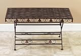 39 Wide Unique Style COFFEE/TEA METAL TABLE