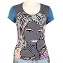 Jessie G. Women's Printed Scoop Neck Tee