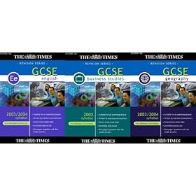 The Times GCSE English, Business Studies, Geography 2003/2004 Triple Pack Syllabus (Full National Curriculum)