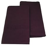 Plum Purple Oversized Cloth Dinner Napkins Set of 12
