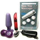 Doc Johnson Rump Shakers Purple Medium Vibrating Butt Plug Adult Sex Toy Kit