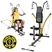 Gold's Gym Power Rod Multi Gym/Weight Bench With 200lb Resistance Weights Stack!