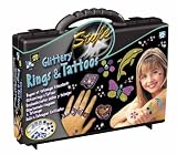 AMAV Toys Glittery Rings And Tattoos