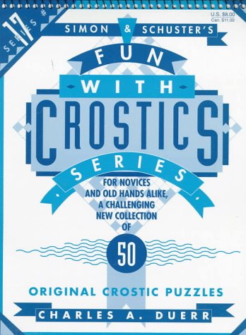 Books : Fun with Crostics