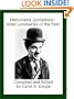 Memorable Quotations: Aries Luminaries of the Past
